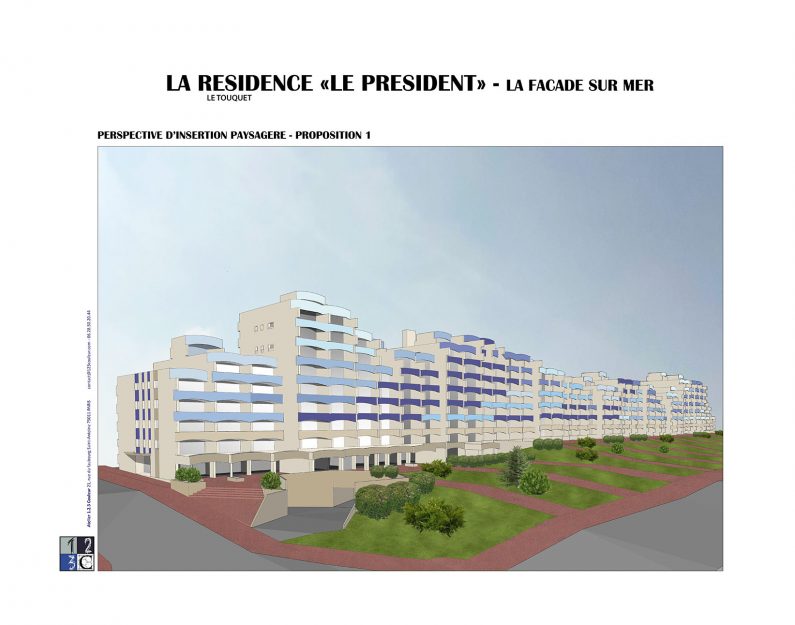 exemple perspective insertion le touquet